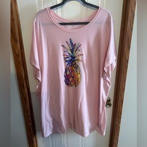 Pink Pineapple tee